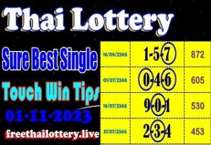hai LTottery Sure Best Single Touch Win Tips